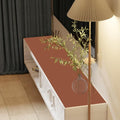 Leather Table Cover, 1.8mm Thick, 12x45 Inch Table Protector, Glass Table by Zinkooat