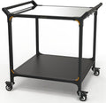 NUUK Grill Cart 32" x 32" Stainless Steel Pizza Oven Table by NUUK