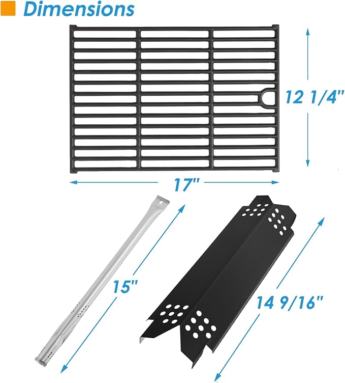 Grill Parts for Nexgrill 4 Burner 720-0925 720-0925P 720-0925PG, Cooking Grate - Image 5