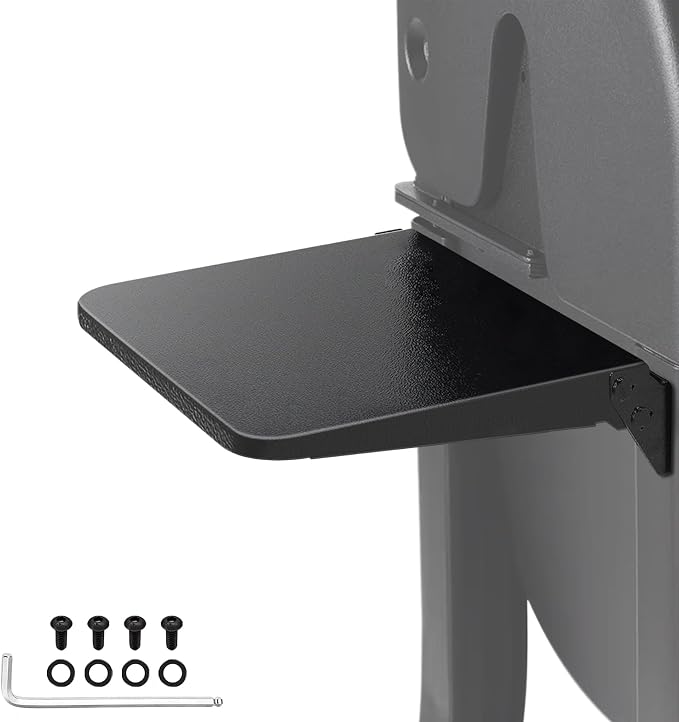 Folding Side Shelf for Weber Searwood 600 / XL 600 16” Grill Side Table Storage by Unknown
