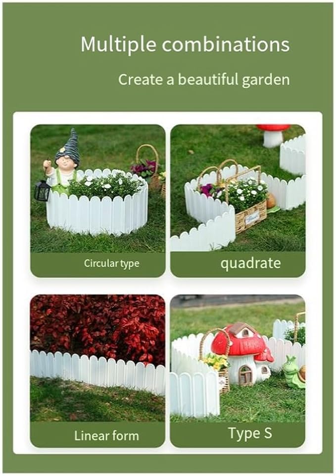 Garden Fences Garden Scenery Decorative Outdoor Fences Portable Fences Garden - Image 3
