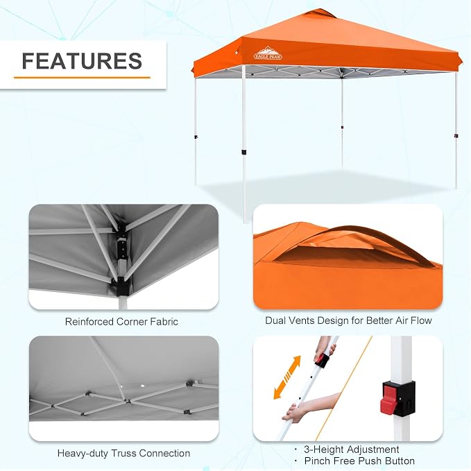 EAGLE PEAK Pop Up Canopy Tent - Image 5