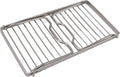 Folding Camping Grate, Stainless Steel Adjustable Height Campfire Grill by ZPurifylline