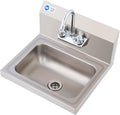 WILPREP Hand Sink Commercial Stainless Steel Sink by Wilprep