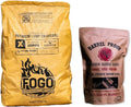 FOGO Super Premium Hardwood Lump Charcoal, Natural Large Sized Lump Charcoal by FOGO