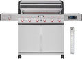 Monument Grills 6-Burner Convertible Natural Gas Smart bbq Grill Stainless by MonumentGrills
