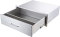 Outdoor Kitchen Single Drawer Stainless Steel BBQ Enlarger -30" W x 10" H x 23" by Unknown