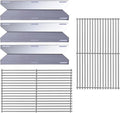 17 3/4” Stainless Steel Heat Plate and 19.25" Cooking Grids by Htanch