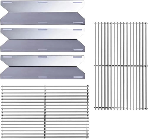 17 3/4” Stainless Steel Heat Plate and 19.25" Cooking Grids by Htanch