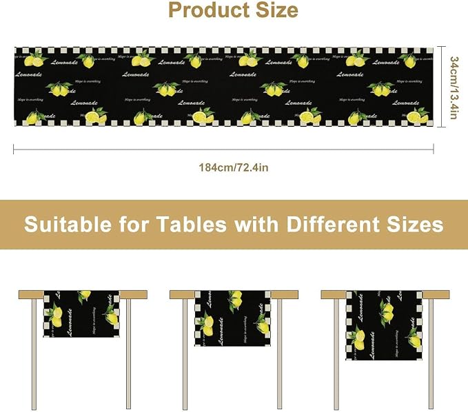 Lemon Table Runner - Image 8