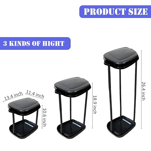 2PCS Portable Trash Bag Holder Collapsible Trash can - Image 2