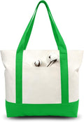 TOPDesign 1-Pack Canvas Tote Bag by TOPDesign