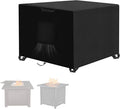 Kovshuiwe Porch Shield Fire Pit Cover Square-600D Fabric Waterproof and by Kovshuiwe