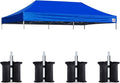 Eurmax USA 10x20 Pop Up Canopy Replacement Canopy Tent Top Cover, Instant by Eurmax