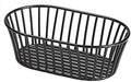 G.E.T. 4-31892 Black 8.5" x 5.5" Stackable Tuscan-Style Oblong Wire Basket Iron by Unknown