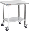 DuraSteel 24x30 NSF Stainless Steel Cart Work Table by DuraSteel