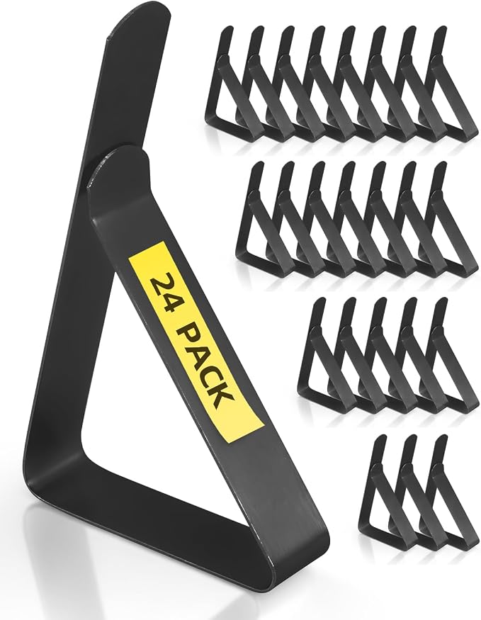 24 Pack Tablecloth Clips by Unknown