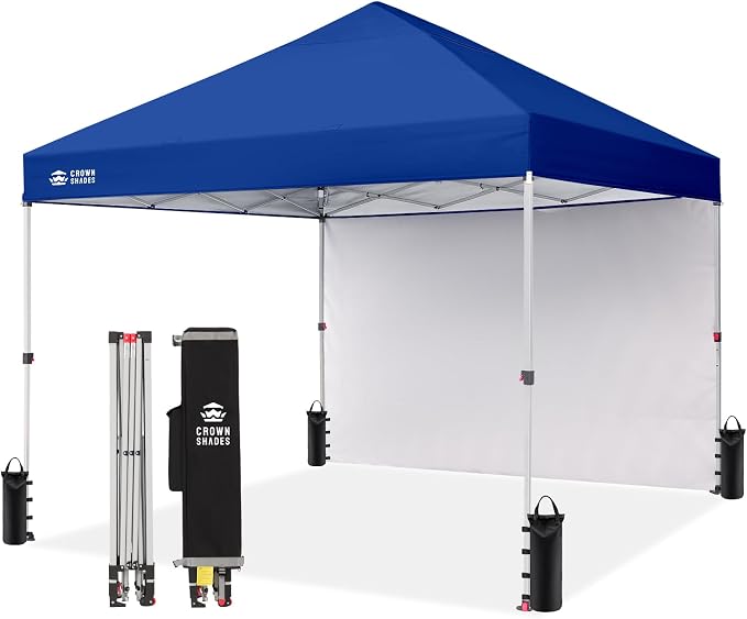 CROWN SHADES 8x8 Pop Up Canopy by CrownShades