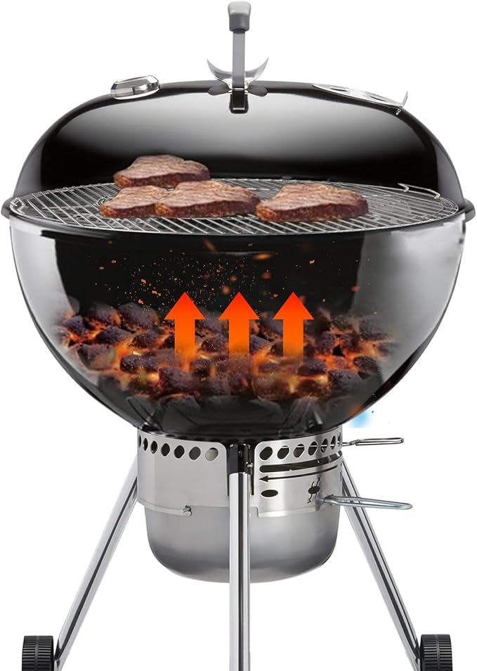 Grill Grates Replacement for Weber 8835, 22.5 inch Charcoal Grills, Master-Touch - Image 6