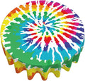 Tie-dye Round Tablecloth by Unknown