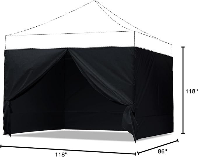 ABCCANOPY Side Wall 10x10 - Image 8