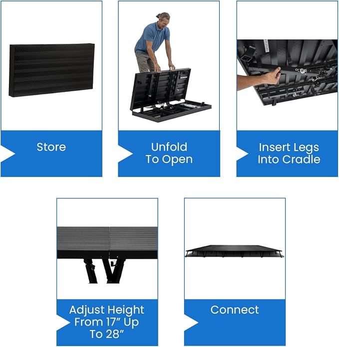16'x20' MYSTAGE 20 Stage Platform - Image 5