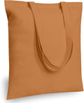 TOPDesign 6-Pack Economical 16"x15" Khaki Cotton Tote Bags, Lightweight Medium by TOPDesign