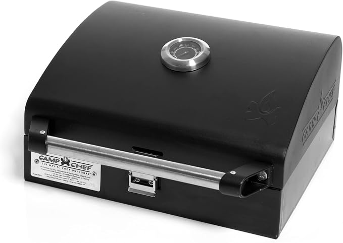 Camp Chef Deluxe BBQ Grill Box, Single Burner Accessory, Cooking Dimensions: 14 by CampChef