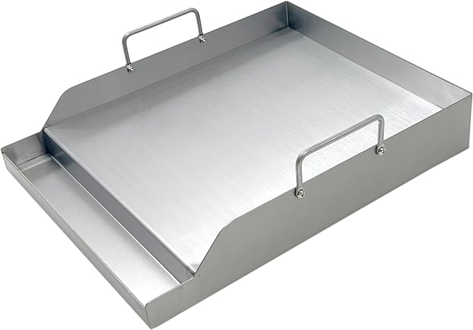 Direct Store Parts DS125 Stainless Steel BBQ Cooking Griddle, Universal Flat by DirectStore