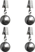 4 Pack Heavy Duty Tablecloth Weights, Rust Proof Stainless Steel Balls by Unknown