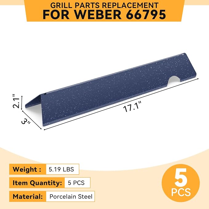 17.1 Inch Porcelain Steel Flavorizer Bars - Image 6
