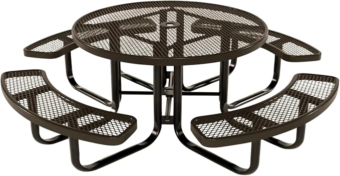 COATEDOUTDOORFURNITURE Heavy-Duty Portable Outdoor Kids Table by CoatedOutdoorFurniture