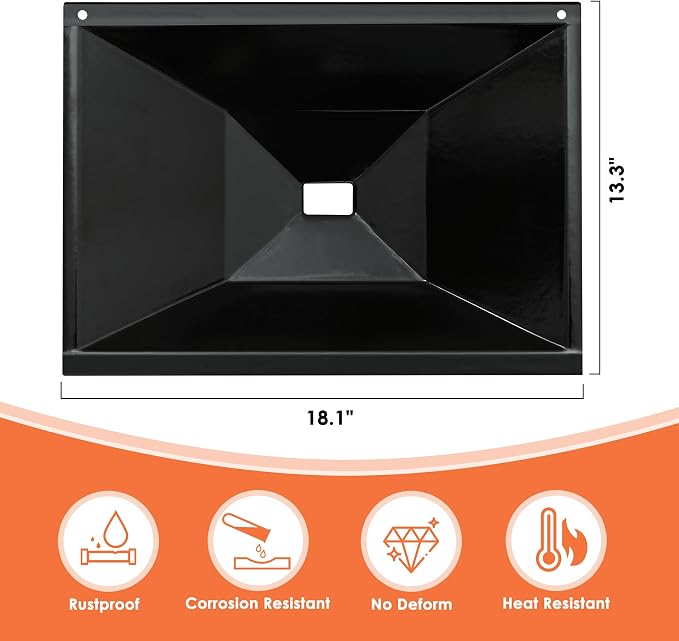 66036 Grease Tray for Weber Genesis II 300 Series Gas Grills, Drip Pan Tray for - Image 2