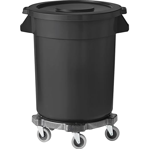 PRO&Family Commercial Round Trash Can by PRO%26Family