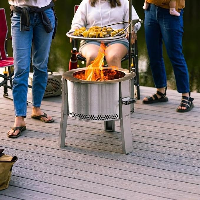 Breeo Smokeless Fire Pit to-Go Bundle | 21 inch Smokeless Firepit - Image 6