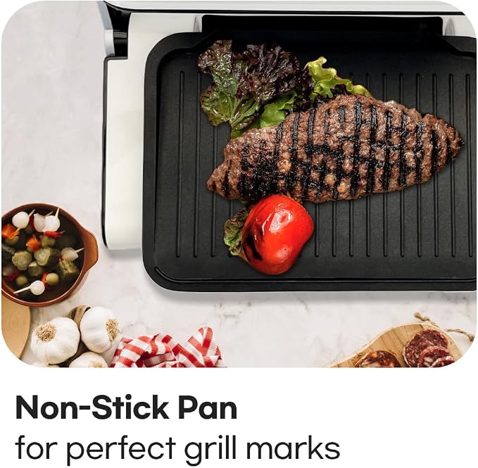 Smokeless Double Care Grill, Electric Indoor Tabletop Grill, Dual Heating - Image 6