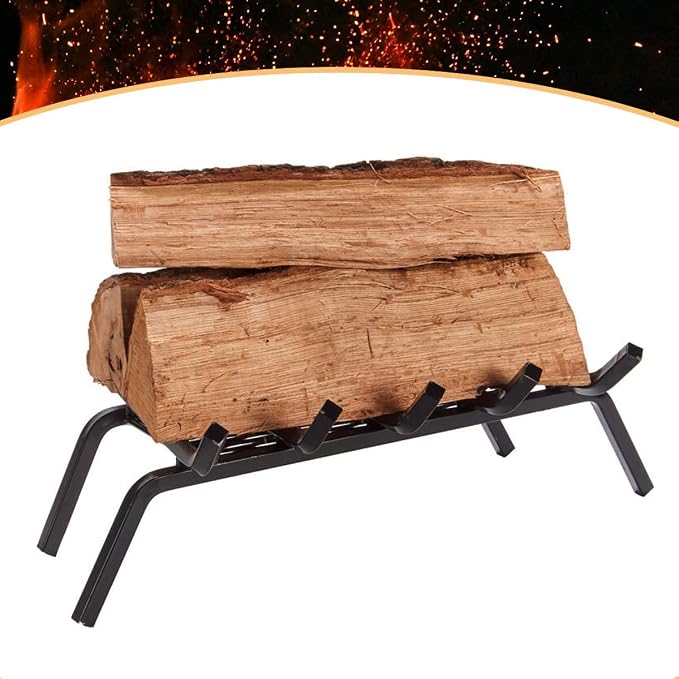 Heavy-Duty Steel Fireplace Grate - Image 2