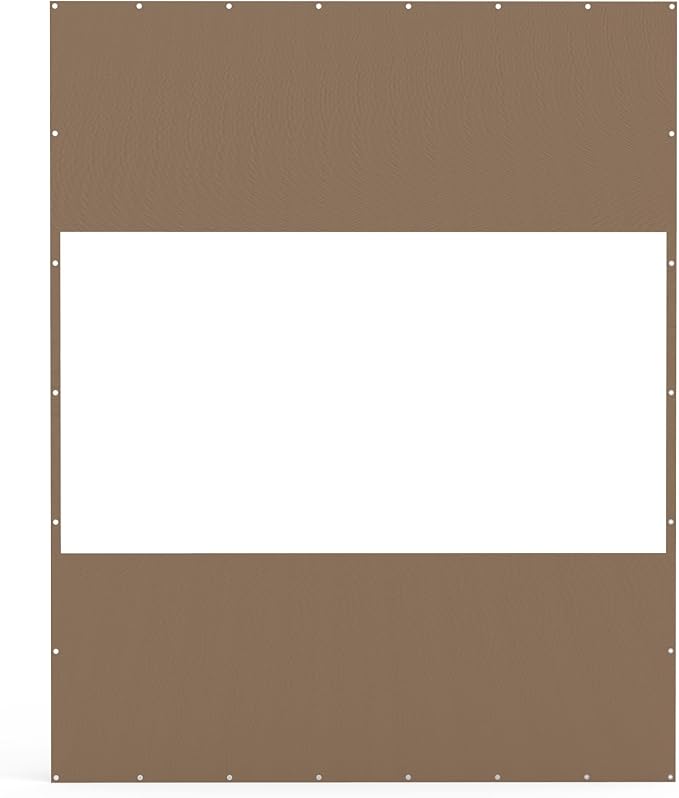 Domi Heavy Duty Outdoor Clear Panel Curtain, 18 oz Waterproof PVC Polyester - Image 8