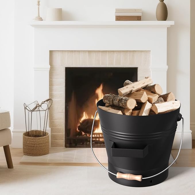 AMAGABELI GARDEN & HOME XL 3-Gallon Metal Ash Bucket - Image 7