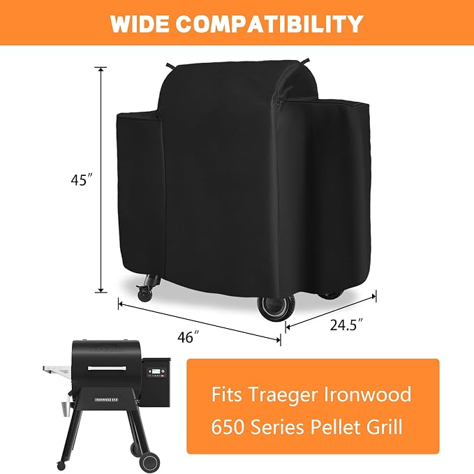 Outdoor 600D Heavy Duty Grill Cover - Image 2