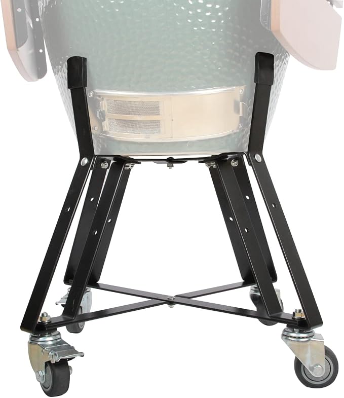 Rolling Cart Stand for Large Big Size Green Egg by FIRELOOP