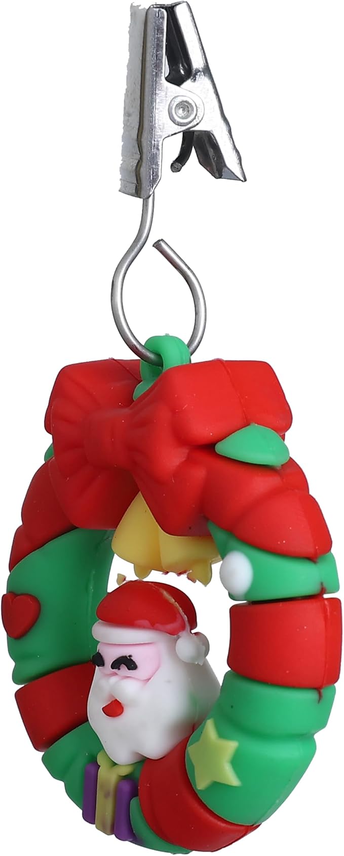 TwoFish Home Set of 4 Xmas Garland Tablecloth Weight Clamps Xmas Garland - Image 6