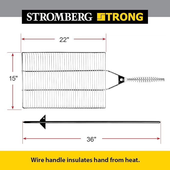 Stromberg Carlson Campfire Grill Grate – Stake & Grill - Image 3
