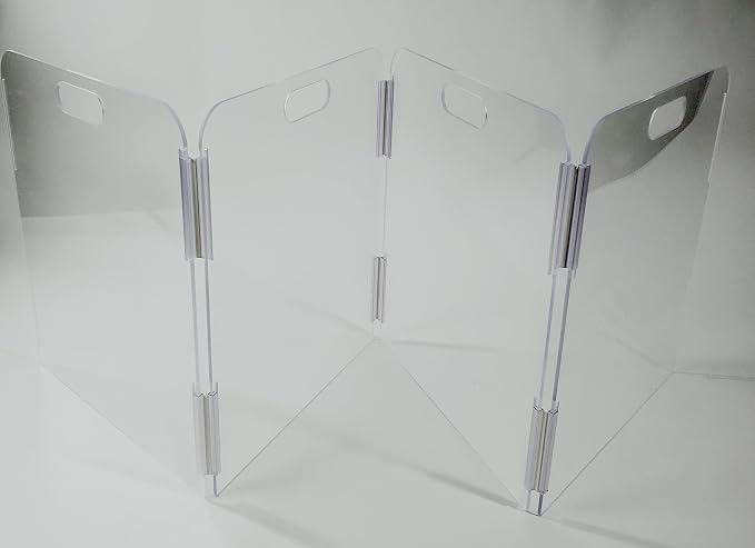 Pet Barrier | Free-Standing Pet Gate | Foldable | Protect Your Indoor Living by Therafin+Corporation