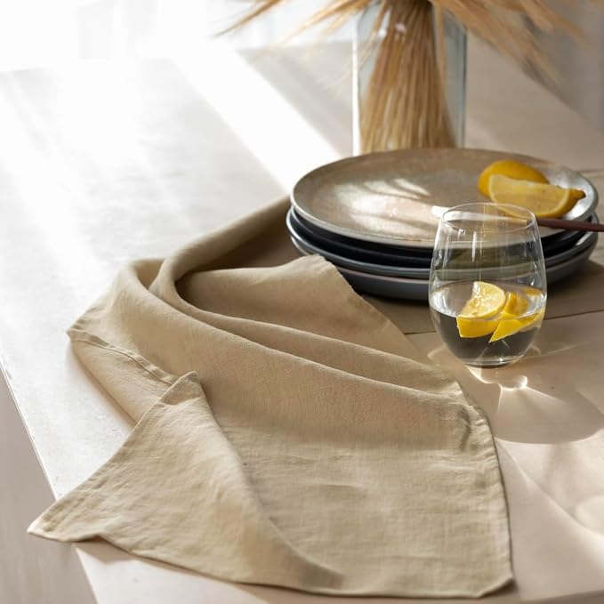Linen Table Runner 90 inches Long- 100% Pure Linen Flax by HOUSEOFFLAX