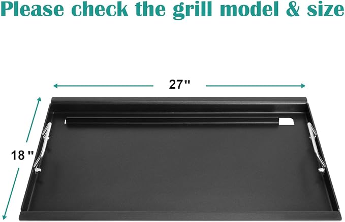 Full Size Griddle Inserts for Char-Broil Performance 5 Burner Series, Flat Top - Image 2