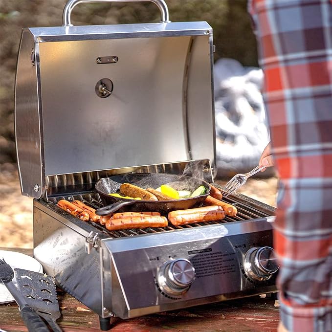 Monument Grills Tabletop Propane Gas Grill - Image 10