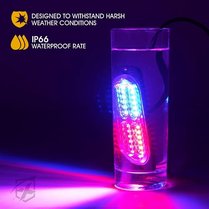 Xprite 24 LED Surface Mount Strobe Lights Kit - Image 6