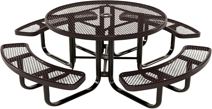 COATEDOUTDOORFURNITURE Heavy-Duty Portable Outdoor Kids Table by CoatedOutdoorFurniture