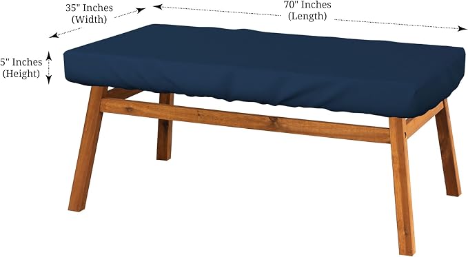 Covers & All Rectangle Table Top Cover, 12 Oz Waterproof UV & Weather Resistant - Image 2